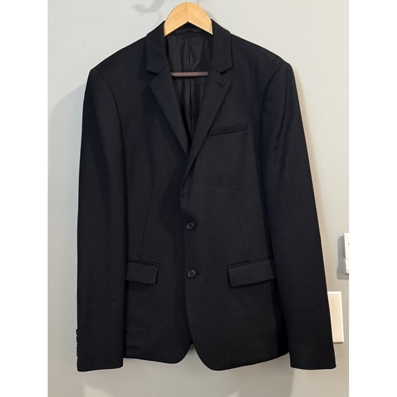 AllSaints‎ Blazer Quebec Jacket Surgical Cuff Italian Wool Cloth Size 40